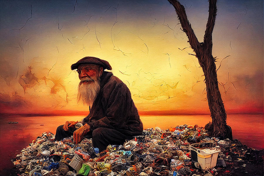 Sunset In Garbage Land 48 Digital Art by Craig Boehman