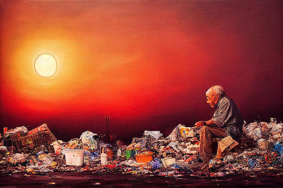Sunset In Garbage Land 51 Digital Art by Craig Boehman