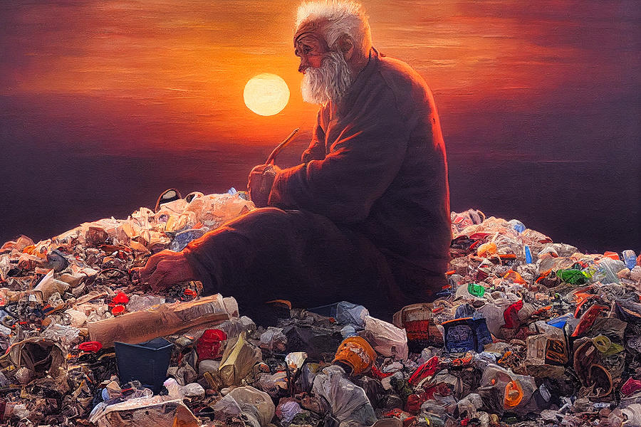 Sunset In Garbage Land 52 Digital Art by Craig Boehman