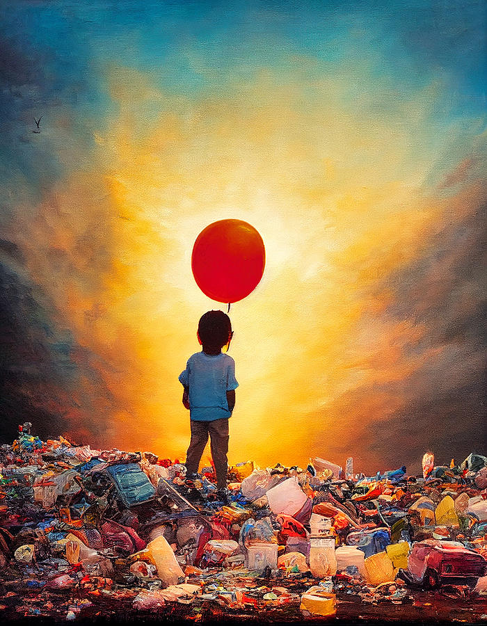 Sunset In Garbage Land 57 Digital Art by Craig Boehman