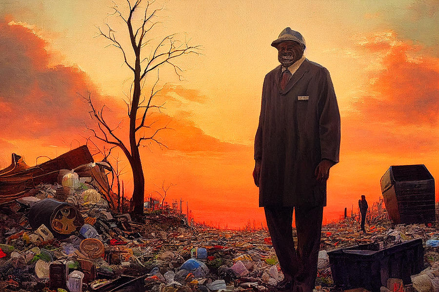 Sunset In Garbage Land 70 Digital Art by Craig Boehman