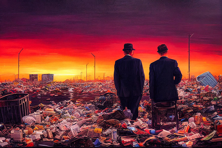 Sunset In Garbage Land 73 Digital Art by Craig Boehman