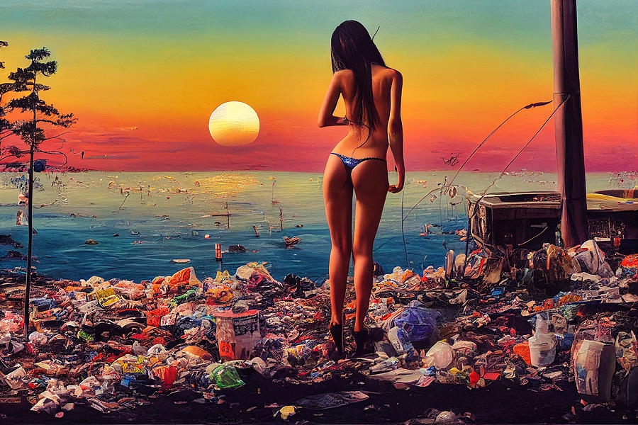 Sunset In Garbage Land 78 Digital Art by Craig Boehman