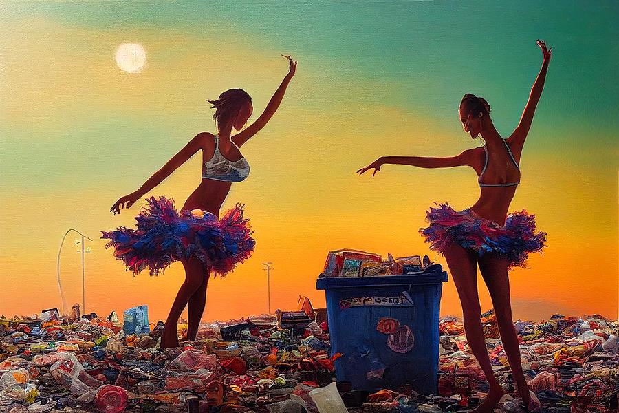 Sunset In Garbage Land 82 Digital Art by Craig Boehman