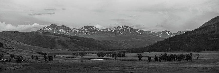 Sunset in Lamar Valley, Yellowstone National Park Photograph by The Yellowstone Collection Sunset in Lamar Valley, Yellowstone National Park Photograph by The Yellowstone Collection