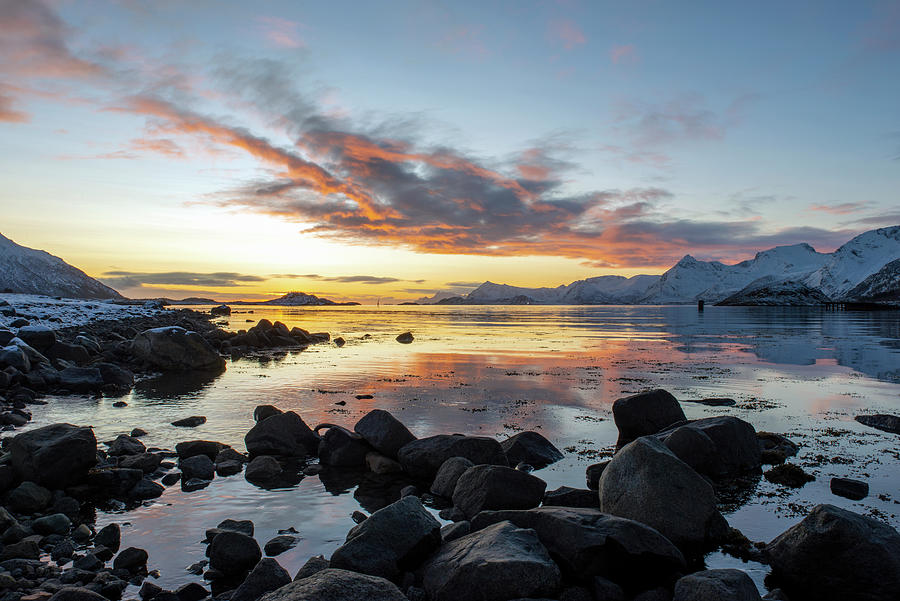 Sunset in Lofoten 2 Photograph by Dubi Roman