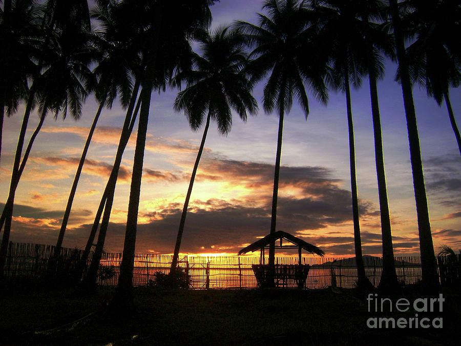 Sunset In Mati, Philippines Photograph