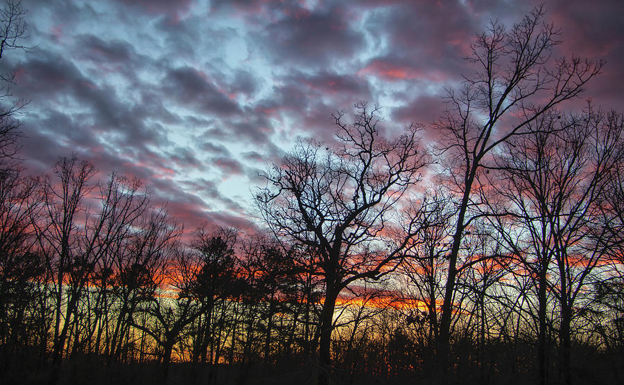 Sunset in Mena Photograph by Elaine Malott