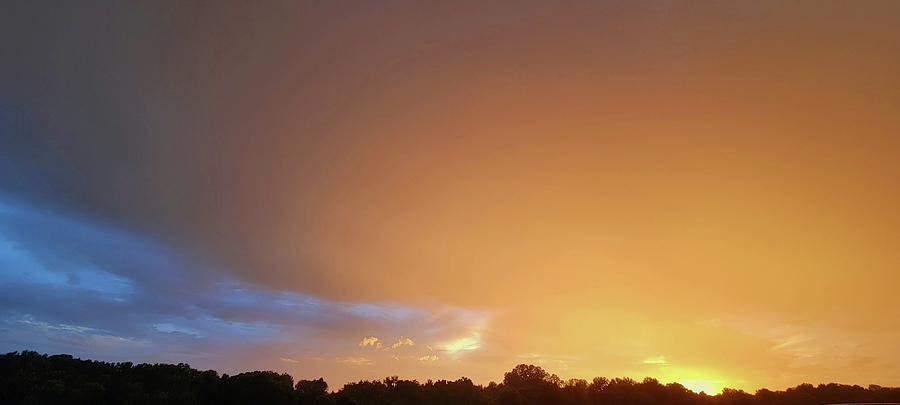 Sunset in Middle Tennessee 8/29/21 Photograph by Ally White