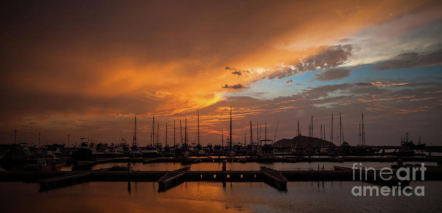 Sunset in Santa Marta - II Photograph by Raphael Bittencourt