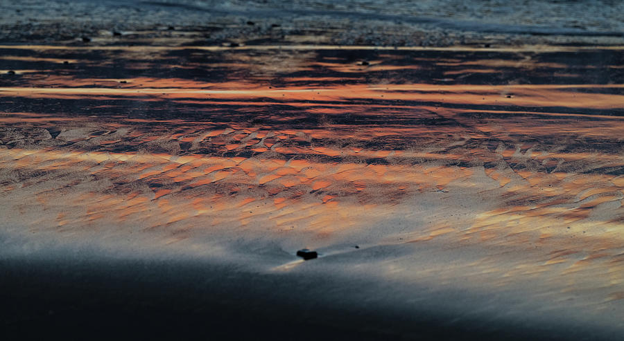 Sunset in the Sand Photograph by Alex Lapidus