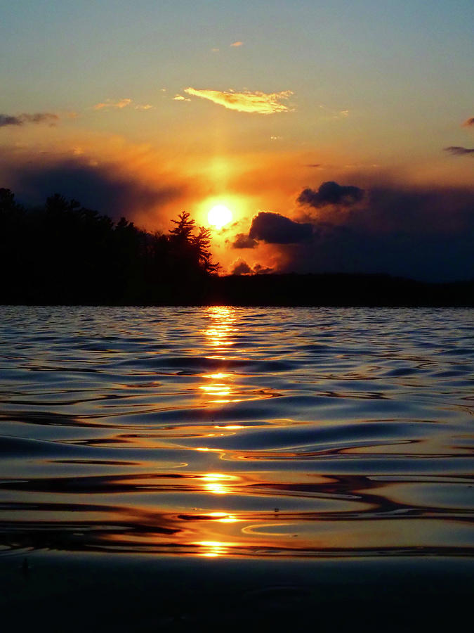 Sunset In The Water Photograph by Lexi Fogle - Fine Art America