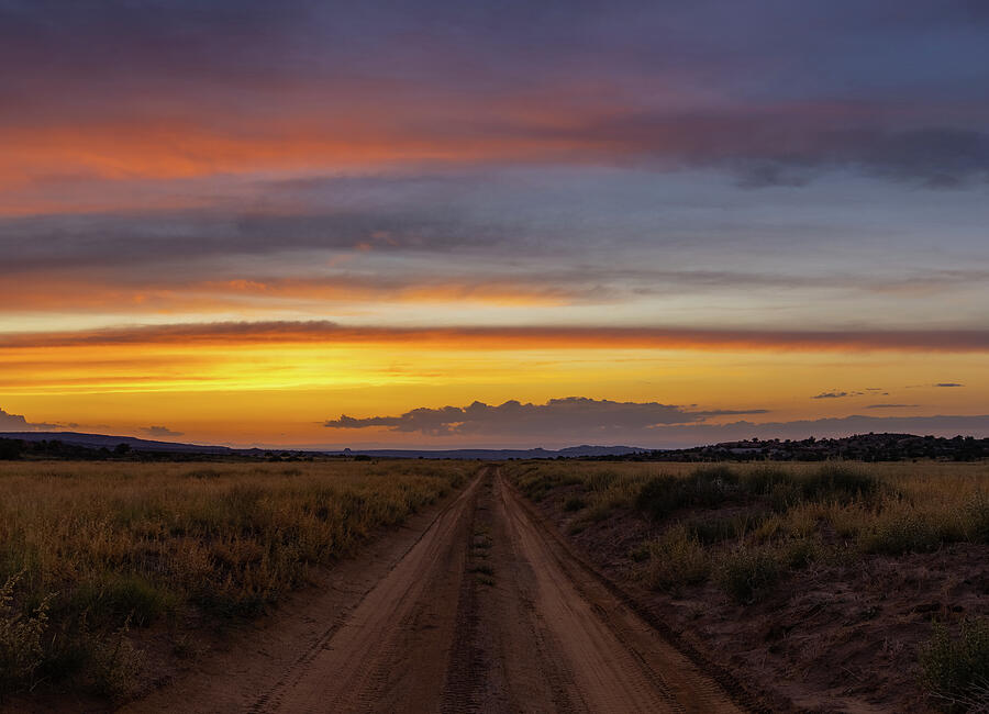 Sunset in Utah Photograph by Joseph Hawk