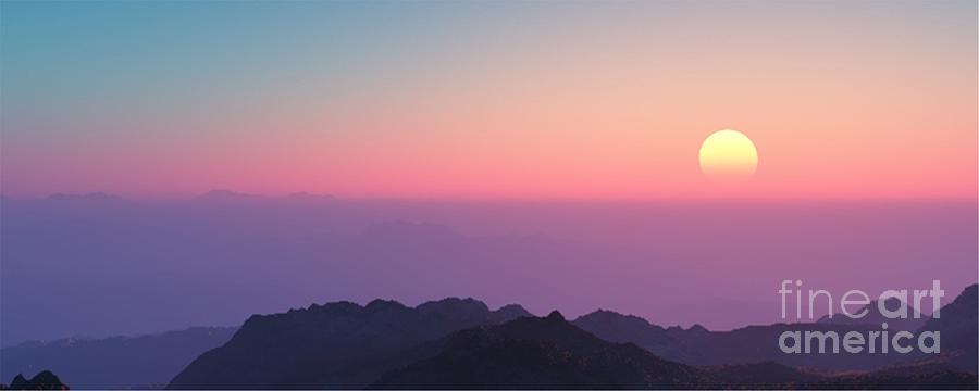 Sunset Digital Art by Joe Roache