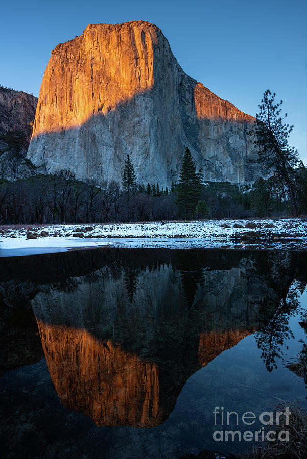 Sunset Light On El Capitan Yosemite National Park Photograph By Dan ...