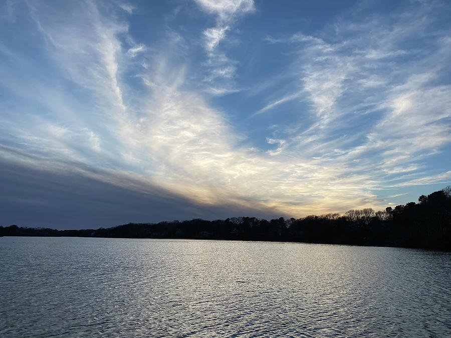 Sunset, Long Pond, 3/22/2022 Photograph by Denise Preston - Fine Art ...