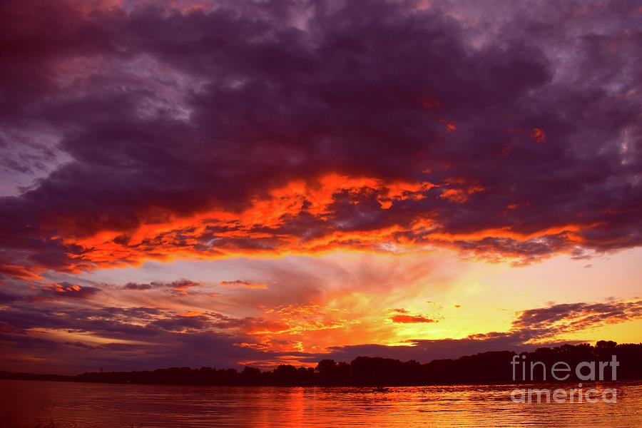 Sunset Magic Above Us 03 Photograph by Leonida Arte