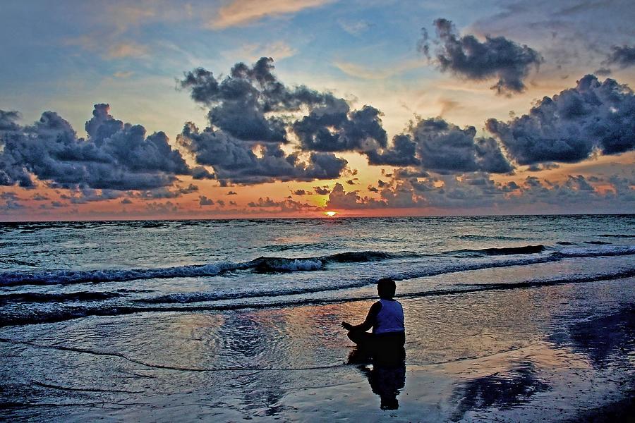 Sunset Meditation Photograph by HH Photography of Florida