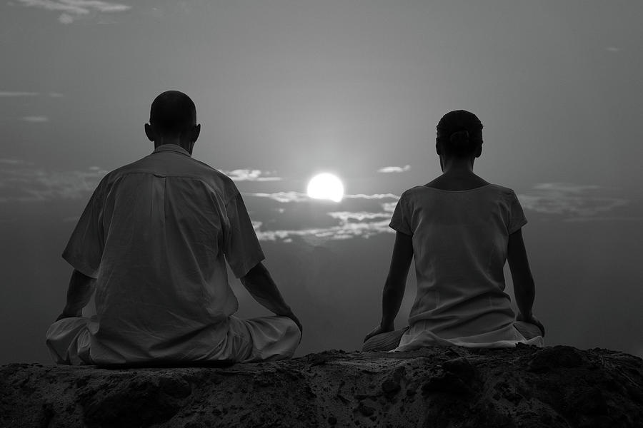 Sunset Meditation Photograph by Sonny Marcyan