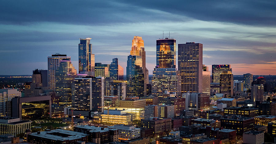 Sunset North Loop, Minneapolis Photograph by Jourdan Gomez