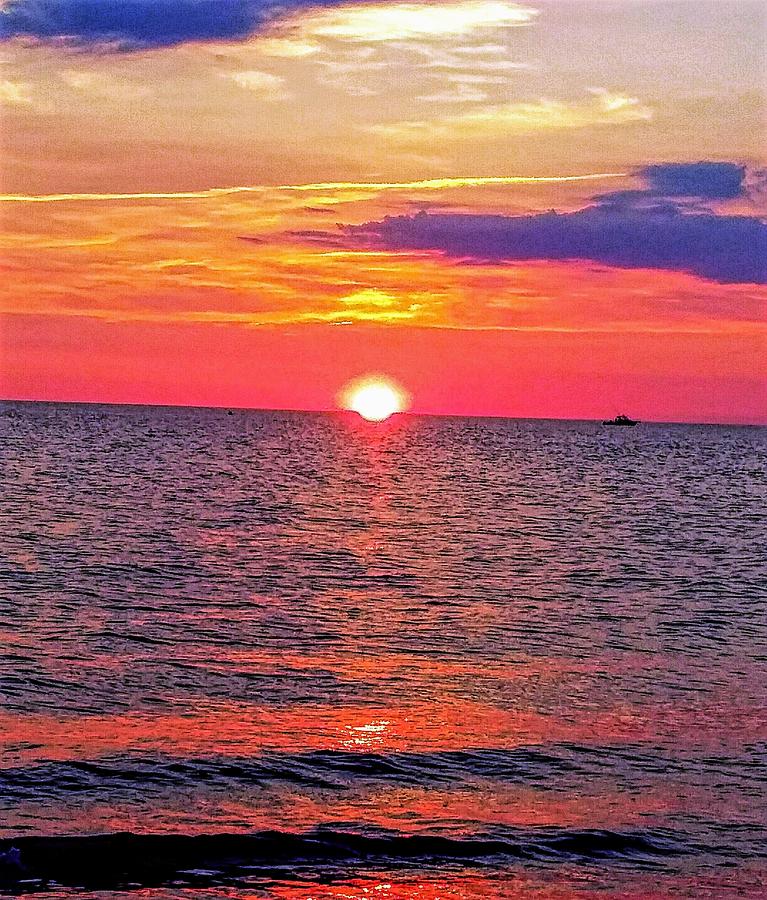 Sunset of the longest day Photograph by Michael Menei Fine Art America