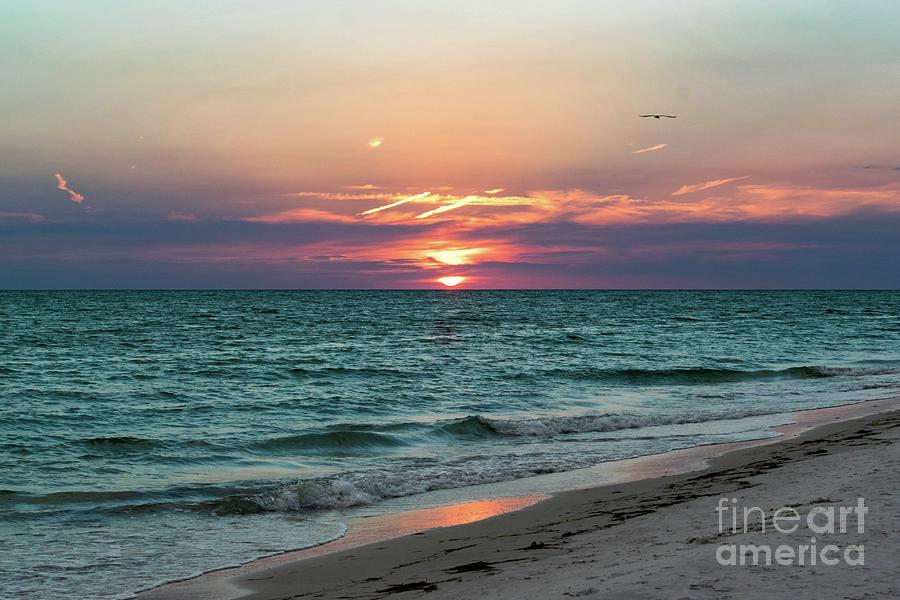 Sunset on Anna Maria Island Florida Photograph by Beachtown Views