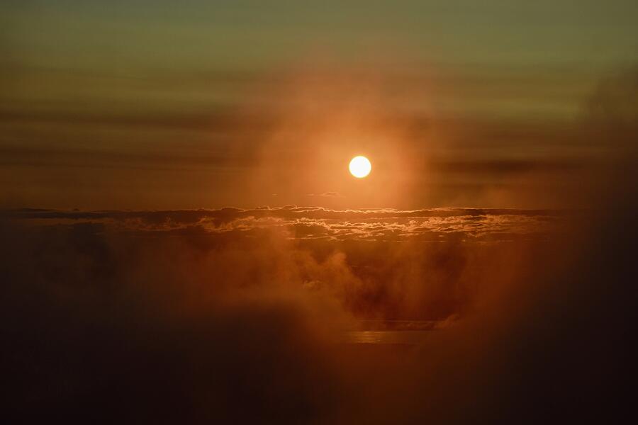 Sunset on Cadillac Mountain Photograph by Monika Salvan Sunset on Cadillac Mountain Photograph by Monika Salvan