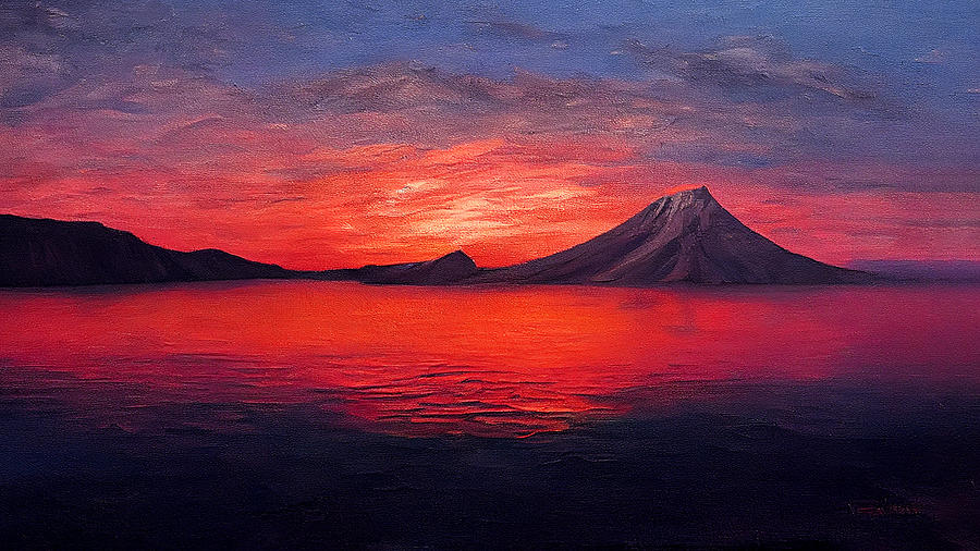 Sunset On Forgotten Lake Digital Art by Craig Boehman