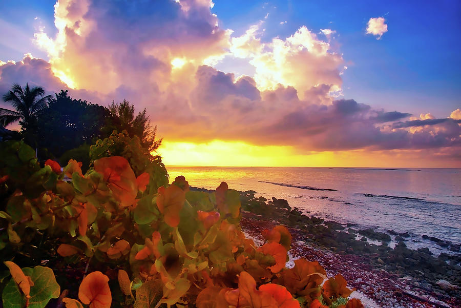 Sunset On Little Cayman Photograph