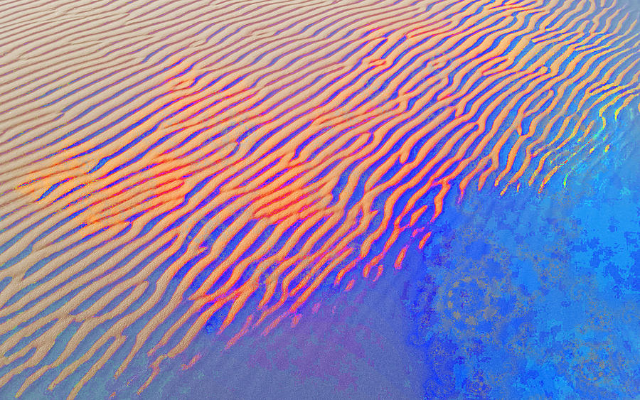 Sunset on the Dunes Digital Art by Blair Gibb