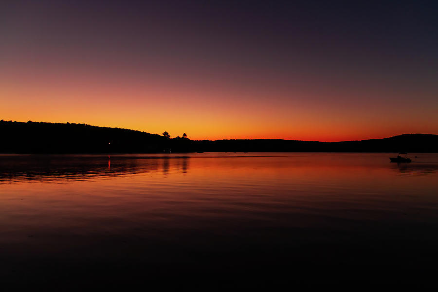 Sunset on the lake Photograph by NorthEast Creativity Sunset on the lake Photograph by NorthEast Creativity