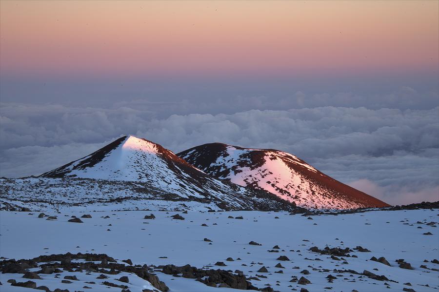 Sunset On The Mauna Photograph