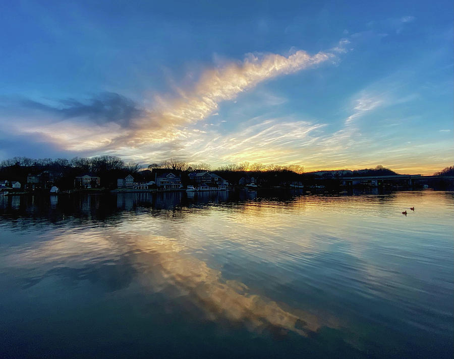 Sunset On The Occoquan Photograph