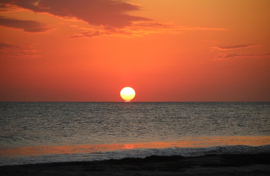Sunset On The Sea Photograph by Cynthia Guinn