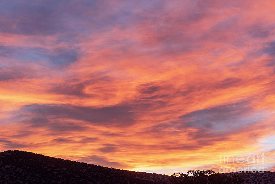 Sunset Ortiz Mountains 28 Photograph by Steven Natanson