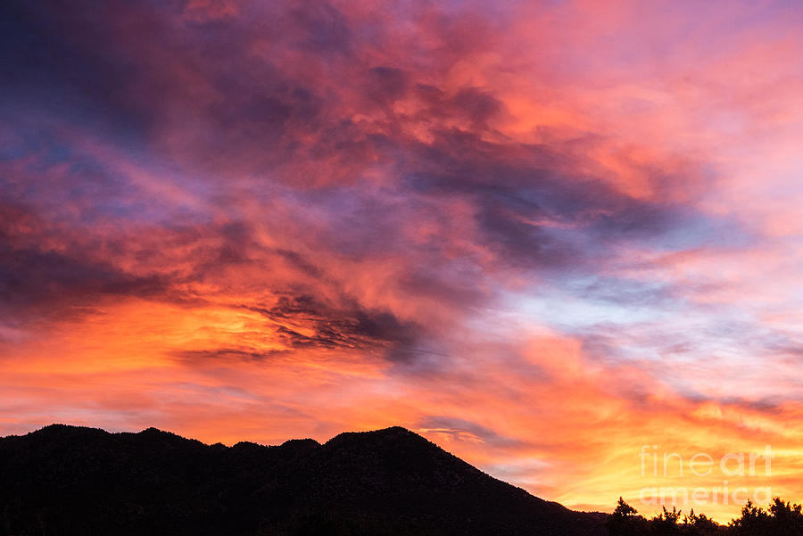 Sunset Ortiz Mountains 4 Photograph by Steven Natanson