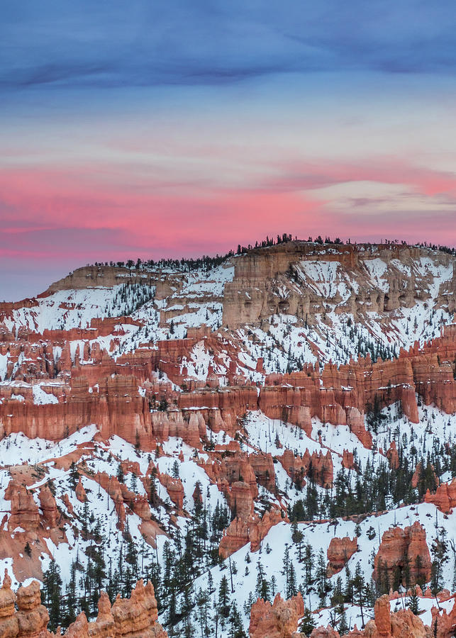 Sunset Over Bryce Canyon Photograph by Kelly VanDellen