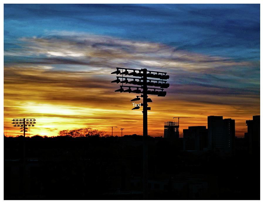 Sunset Over Charlotte Photograph