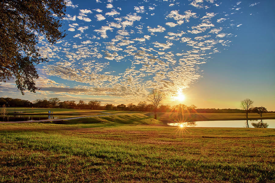 Sunset Over Country Pond Photograph By Mike Harlan Fine Art America 3062