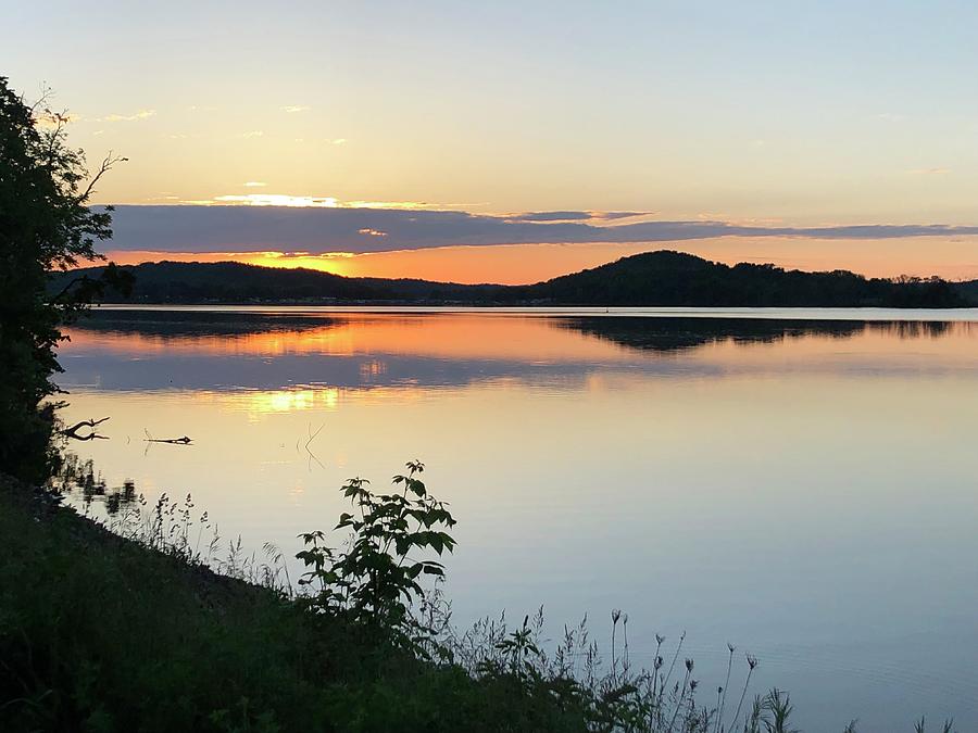 Sunset Over Crystal Lake II Photograph by Rachelle Stracke