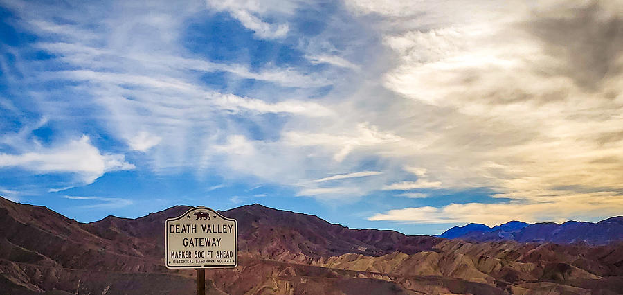 National Parks Photograph - Sunset Over Death Valley by Mojave Sunset