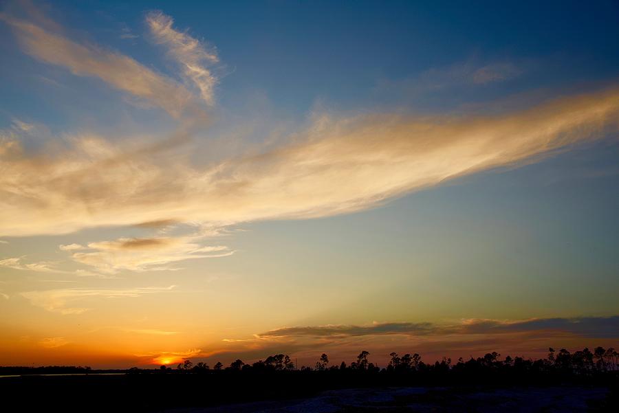 Sunset Over Dolphin Head Photograph by Dennis Schmidt