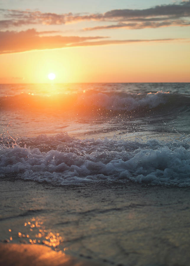 Sunset Over Lake Huron Photograph by Naomi X