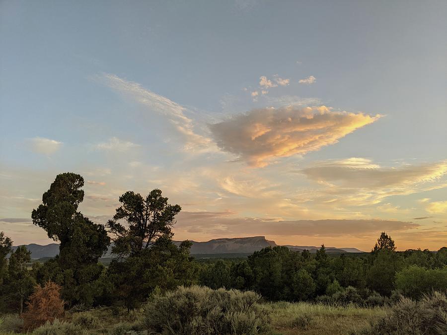Sunset Over Mesa Verde Photograph by Claudia Goodell