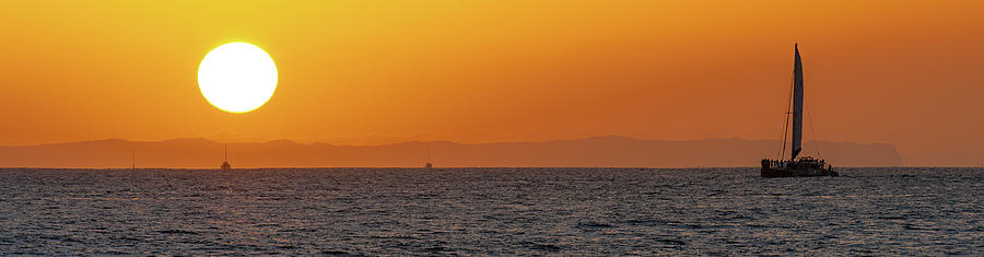 Sunset over Niihau. Photograph by Doug Davidson
