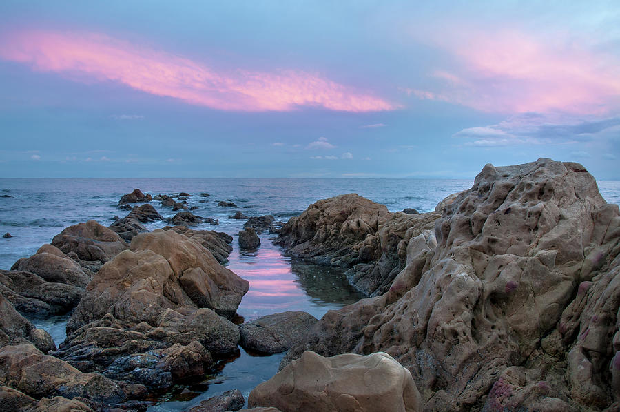 Sunset over the ocean Photograph by Naomi Maya