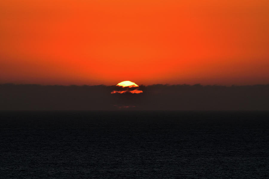 Sunset Over the Pacific Ocean Photograph by Amazing Action Photo Video