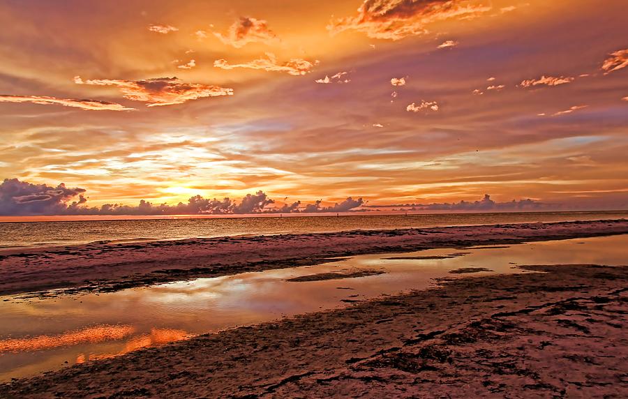 Sunset Painted Sky Photograph by HH Photography of Florida