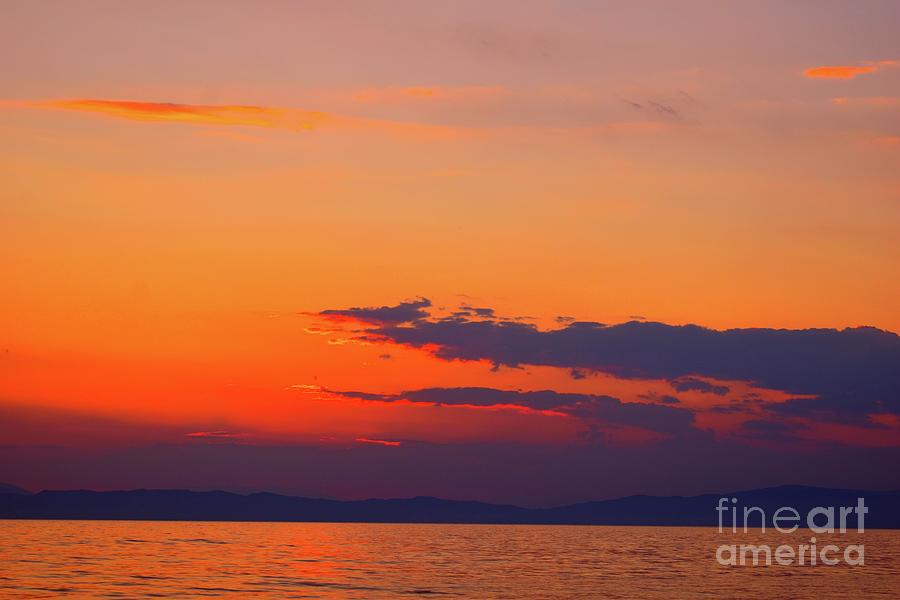 Sunset, Peace and Harmony  Photograph by Leonida Arte