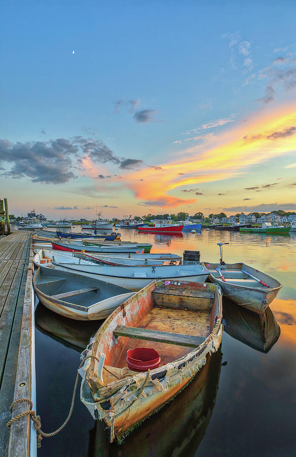 Sunset Photography at Marshfield Town Landing Photograph by Juergen Roth